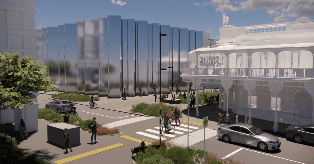 West End Crossing, NPDC. Image credit: Isthmus